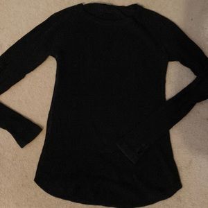 Womens Navy sweater from lululemon